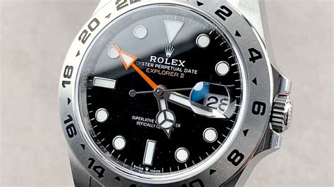 rolex explorer 2 resistente all acqua|rolex explorer ii review.